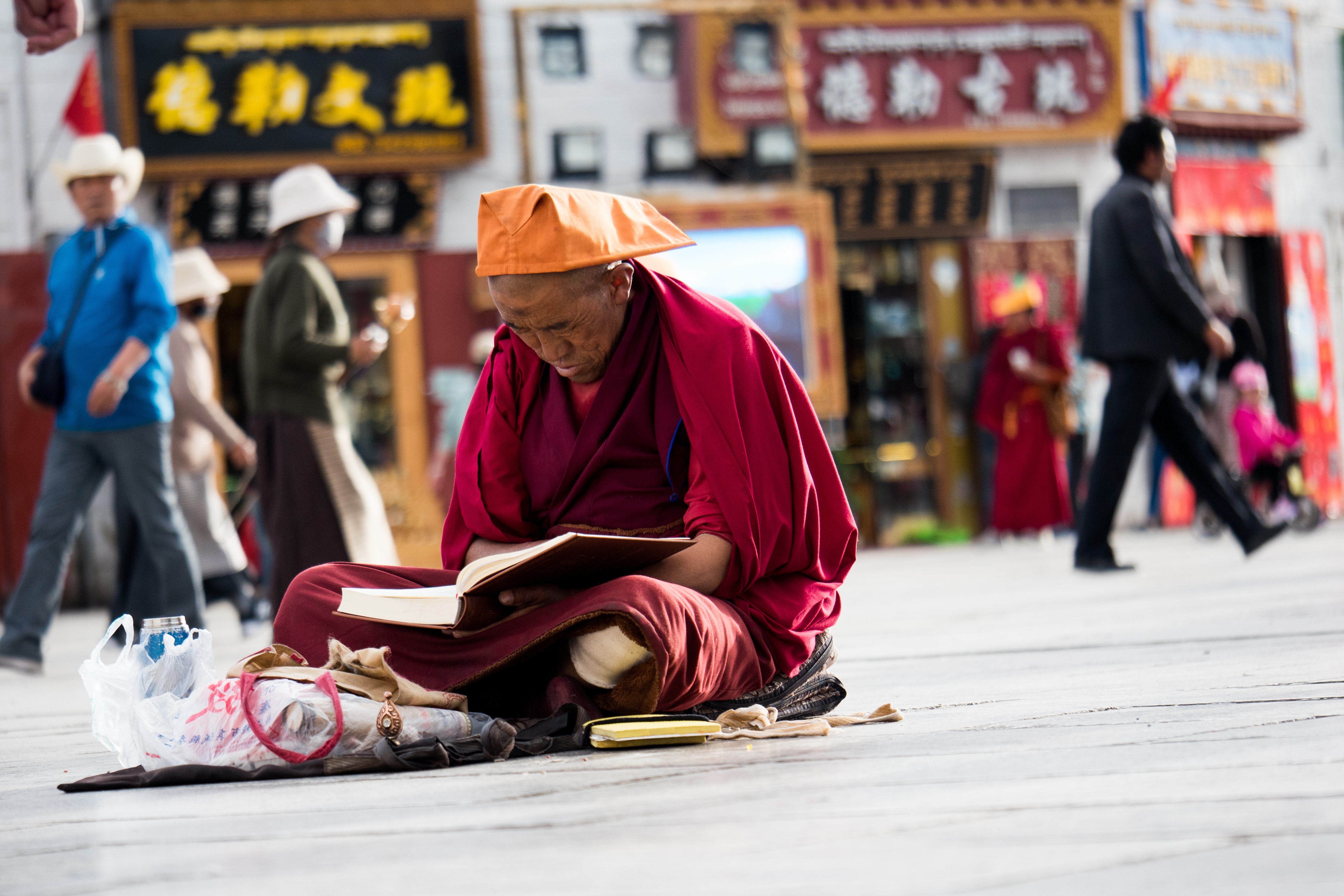 Contrastes de Nepal y Tíbet